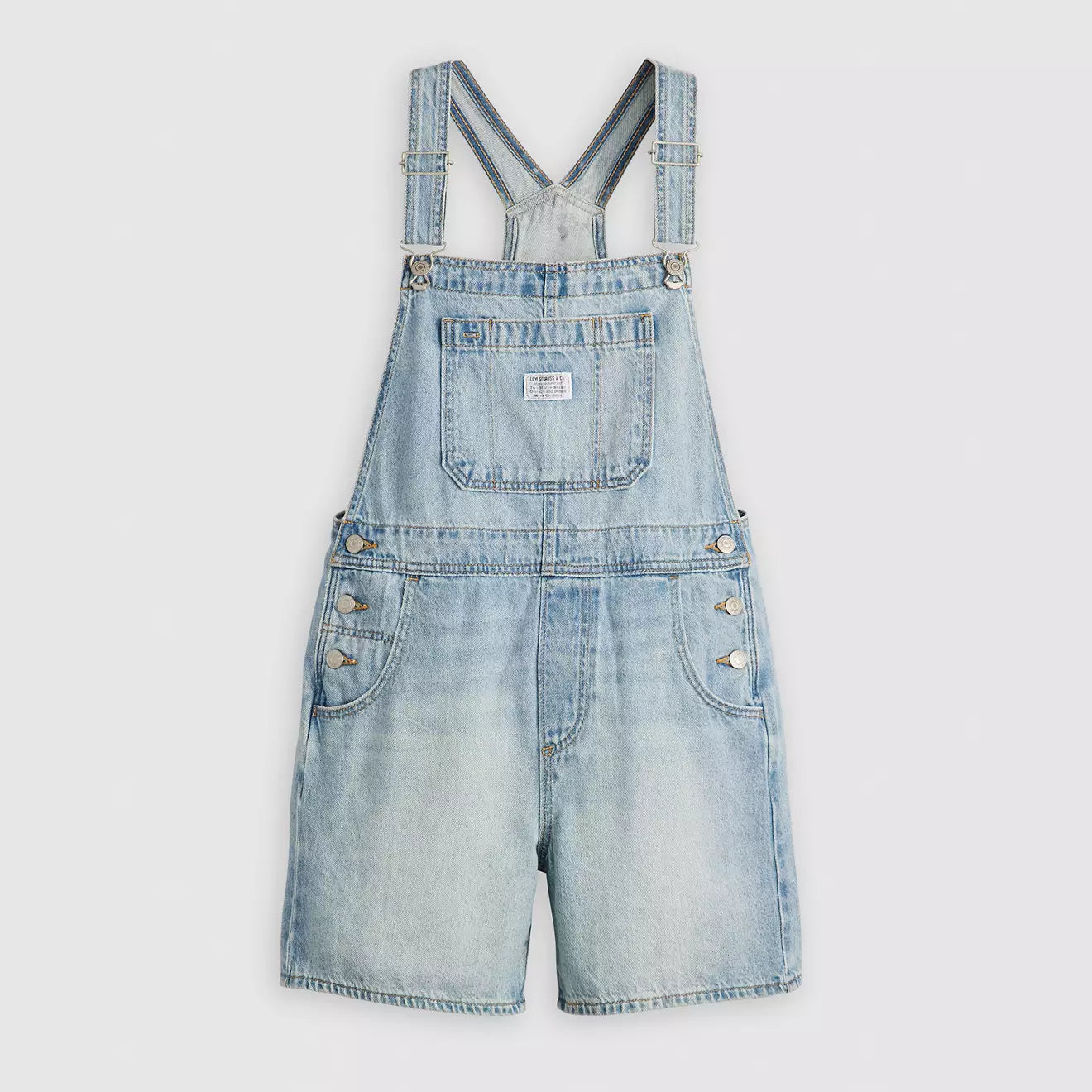 levi's® utility shortalls | 女裝 001UY0000XXS- Light Indigo – Levi's 香港