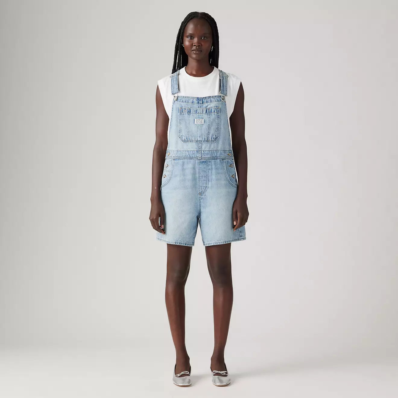 levi's® utility shortalls | 女裝 001UY0000XXS- Light Indigo – Levi's 香港