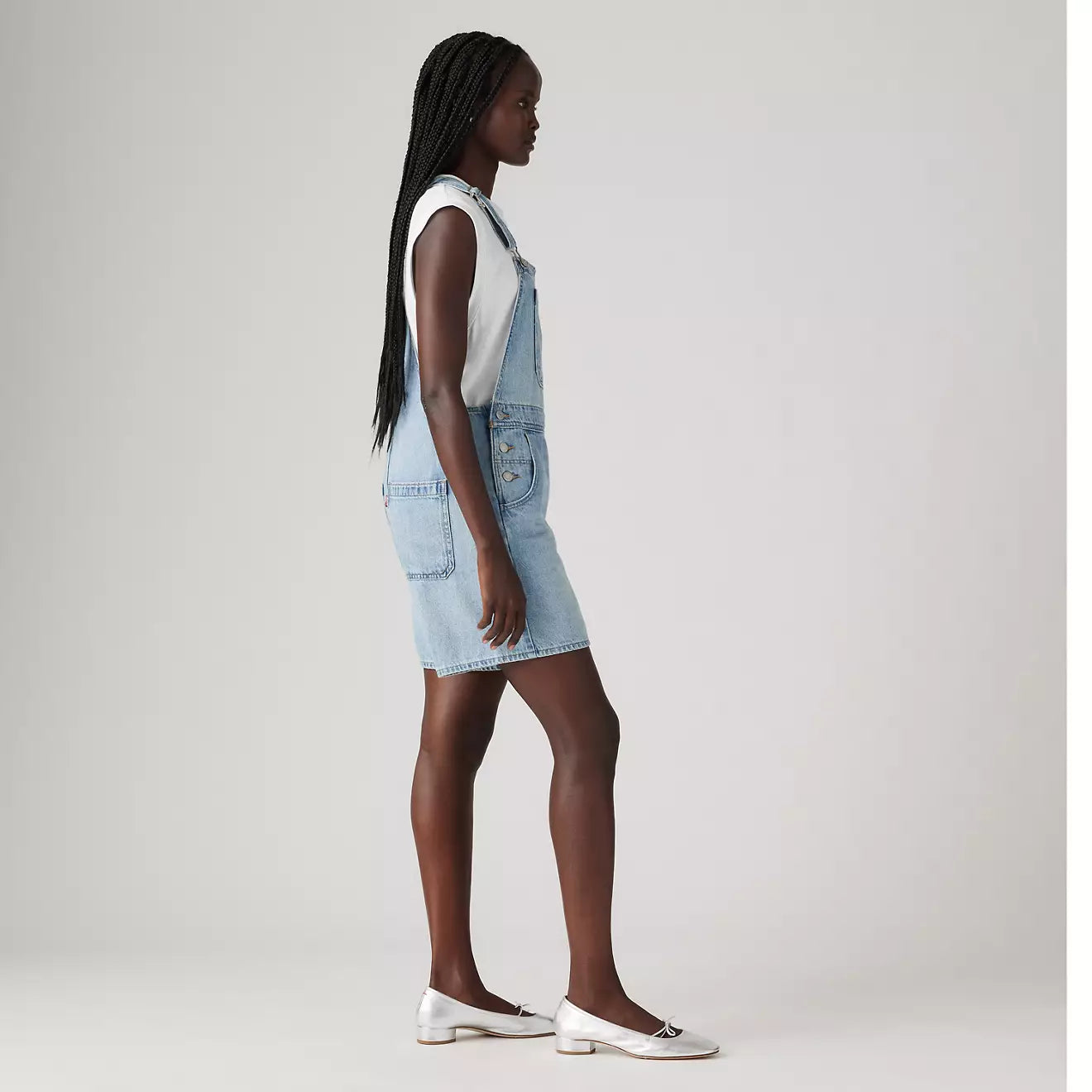 levi's® utility shortalls | 女裝 001UY0000XXS- Light Indigo – Levi's 香港