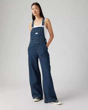 levi's® xl 工裝連身褲 | 女裝   001V00005XXS- Dark Indigo  – Levi's 香港