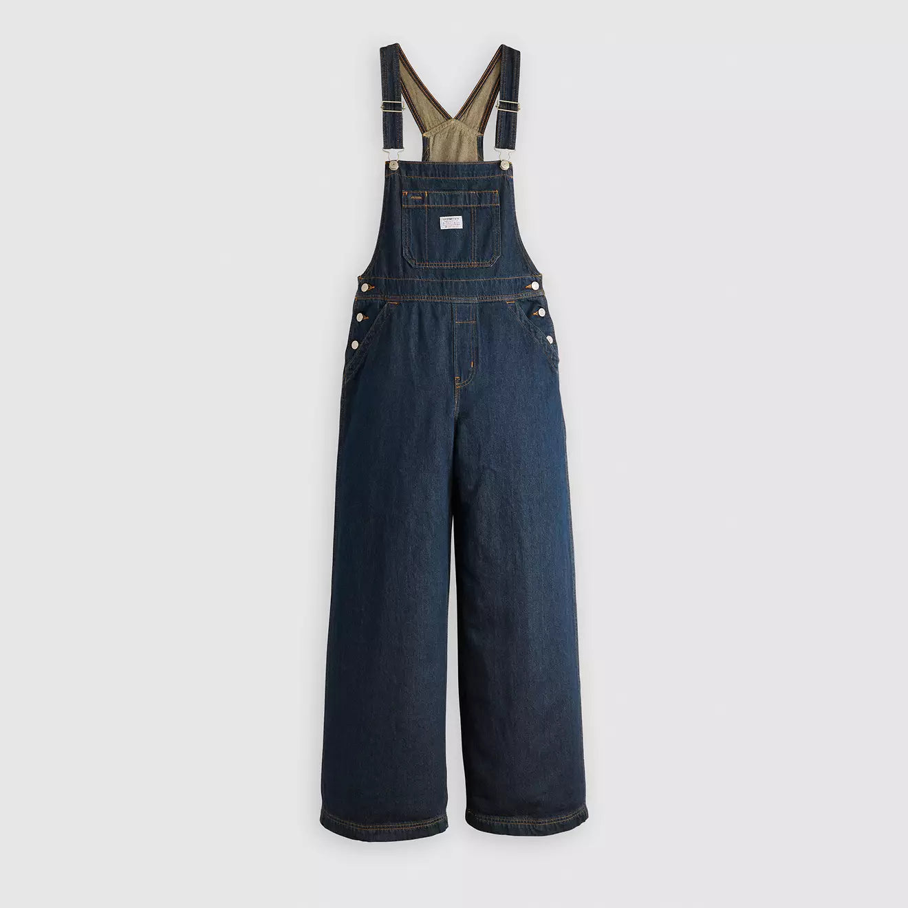 levi's® xl 工裝連身褲 | 女裝   001V00005XXS- Dark Indigo – Levi's 香港