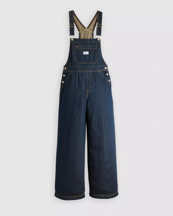 levi's® xl 工裝連身褲 | 女裝   001V00005XXS- Dark Indigo  – Levi's 香港