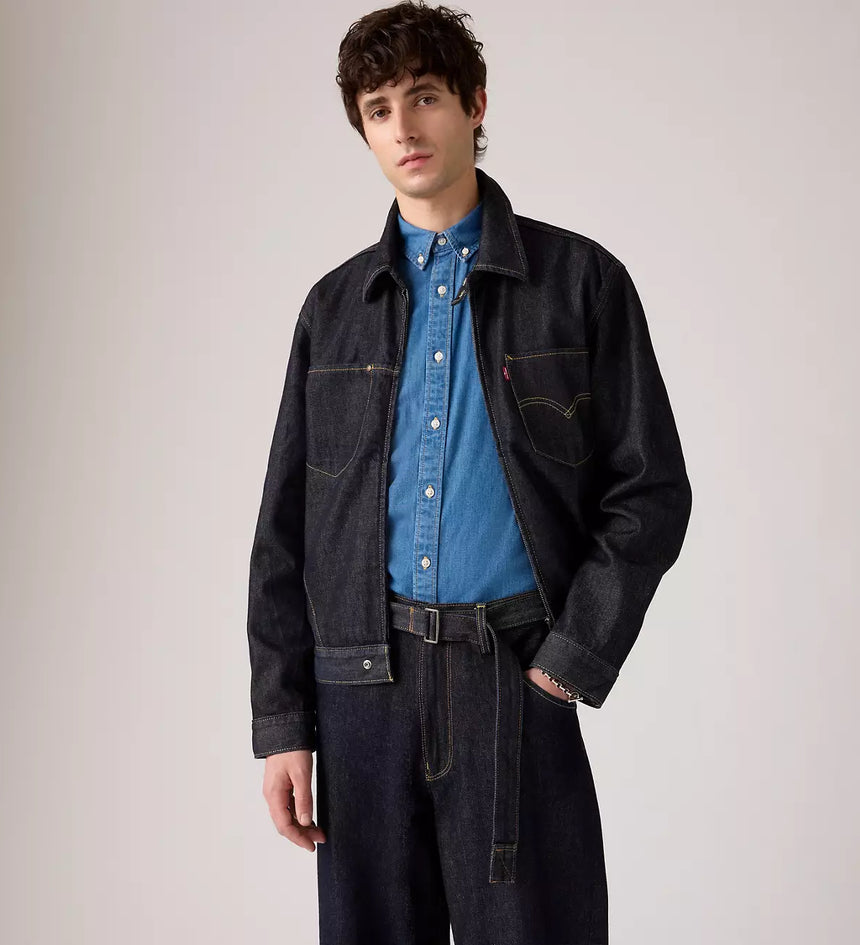 levi's® twisted baggy wide牛仔褲 | 男裝 - dark indigo | levi's hk 002WK00002830 Dark Indigo – Levi's 香港