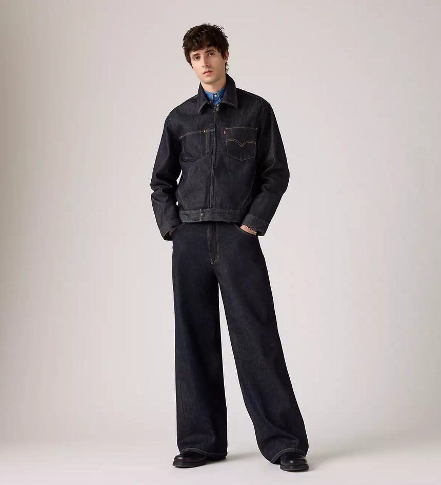 levi's® twisted baggy wide牛仔褲 | 男裝 - dark indigo | levi's hk 002WK00002830 Dark Indigo – Levi's 香港