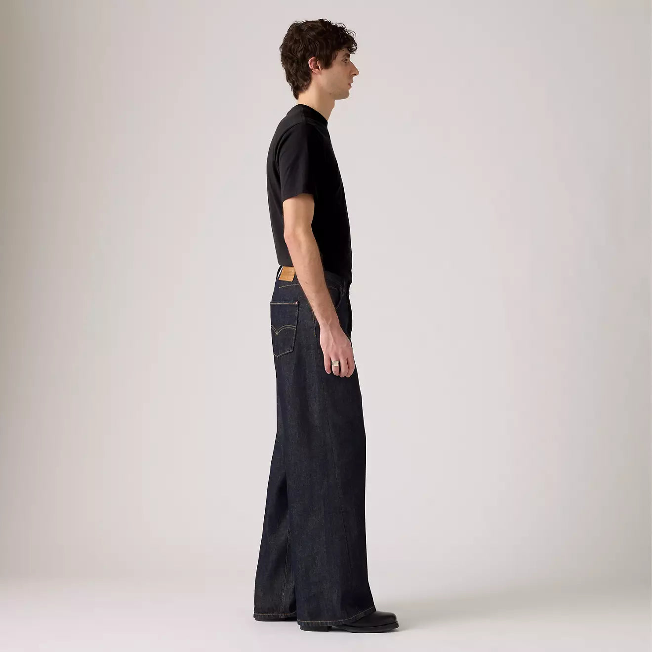 Levi's® Twisted Baggy Wide牛仔褲 | 男裝 - Dark Indigo | Levi's HK