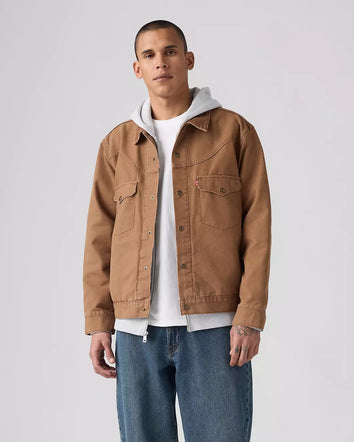 levi's® western shorthorn 牛仔外套 | 男裝 - medium indigo | levi's hk 002WN0002S- Medium Indigo  – Levi's 香港