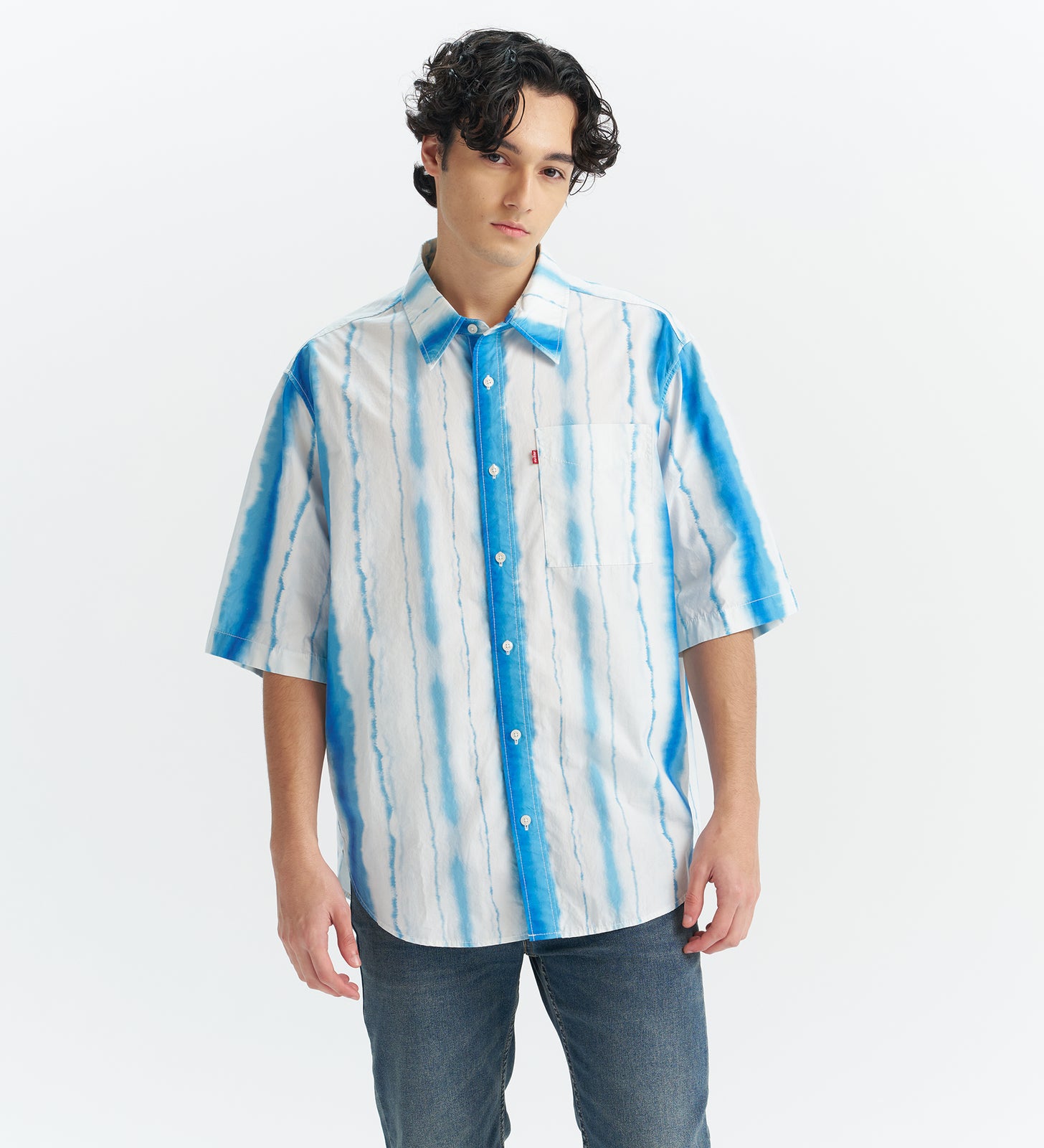 levi’s®  短袖藍條紋恤衫|男裝 002WR0000XS- Multicolor – Levi's 香港