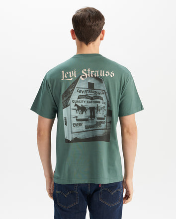 levi’s® 印花設計短袖 tee恤 | 男裝 002XF0002XS- Green  – Levi's 香港
