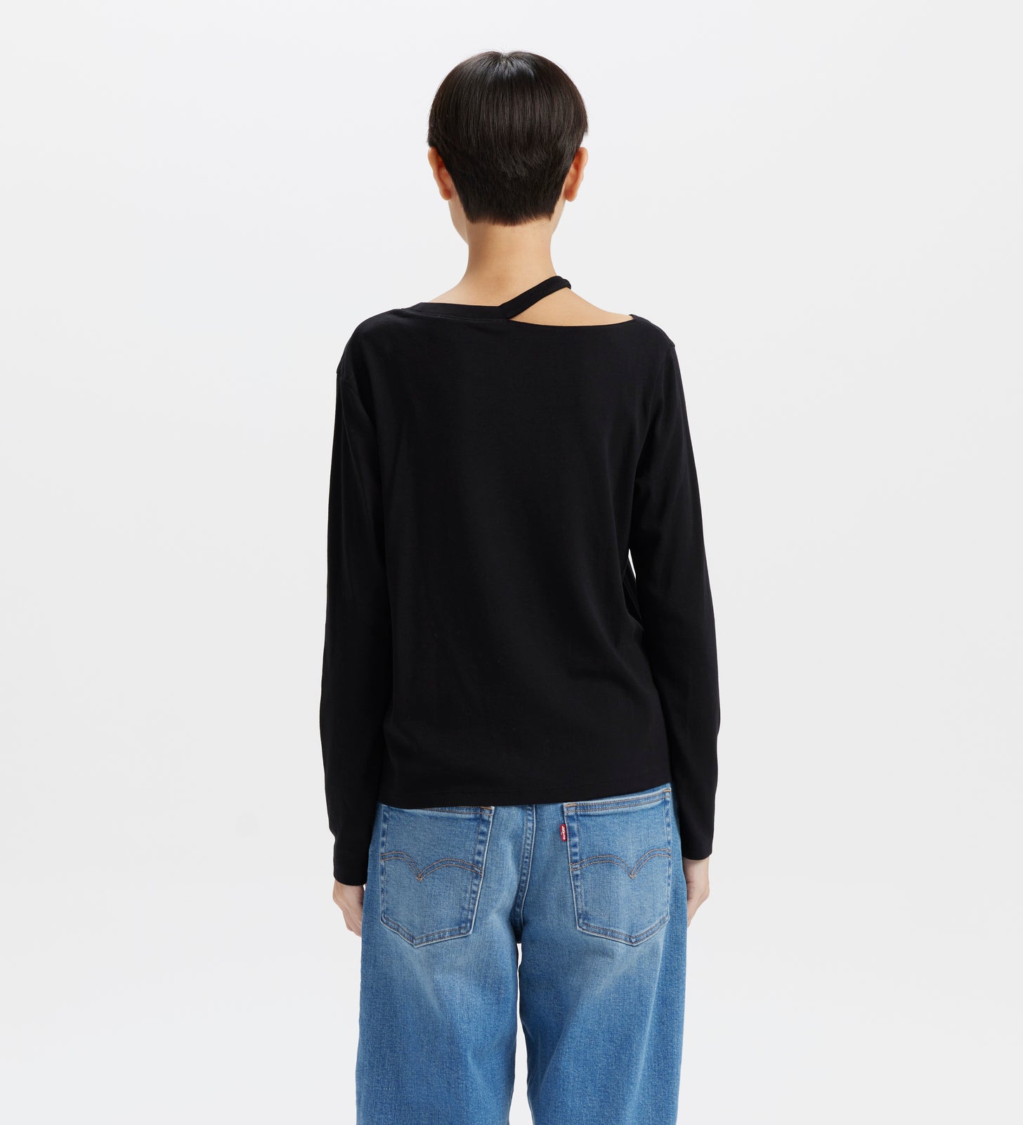 levi's® women's rock & roll long sleeve t-shirt 002YM0000XS- Black – Levi's Hong Kong