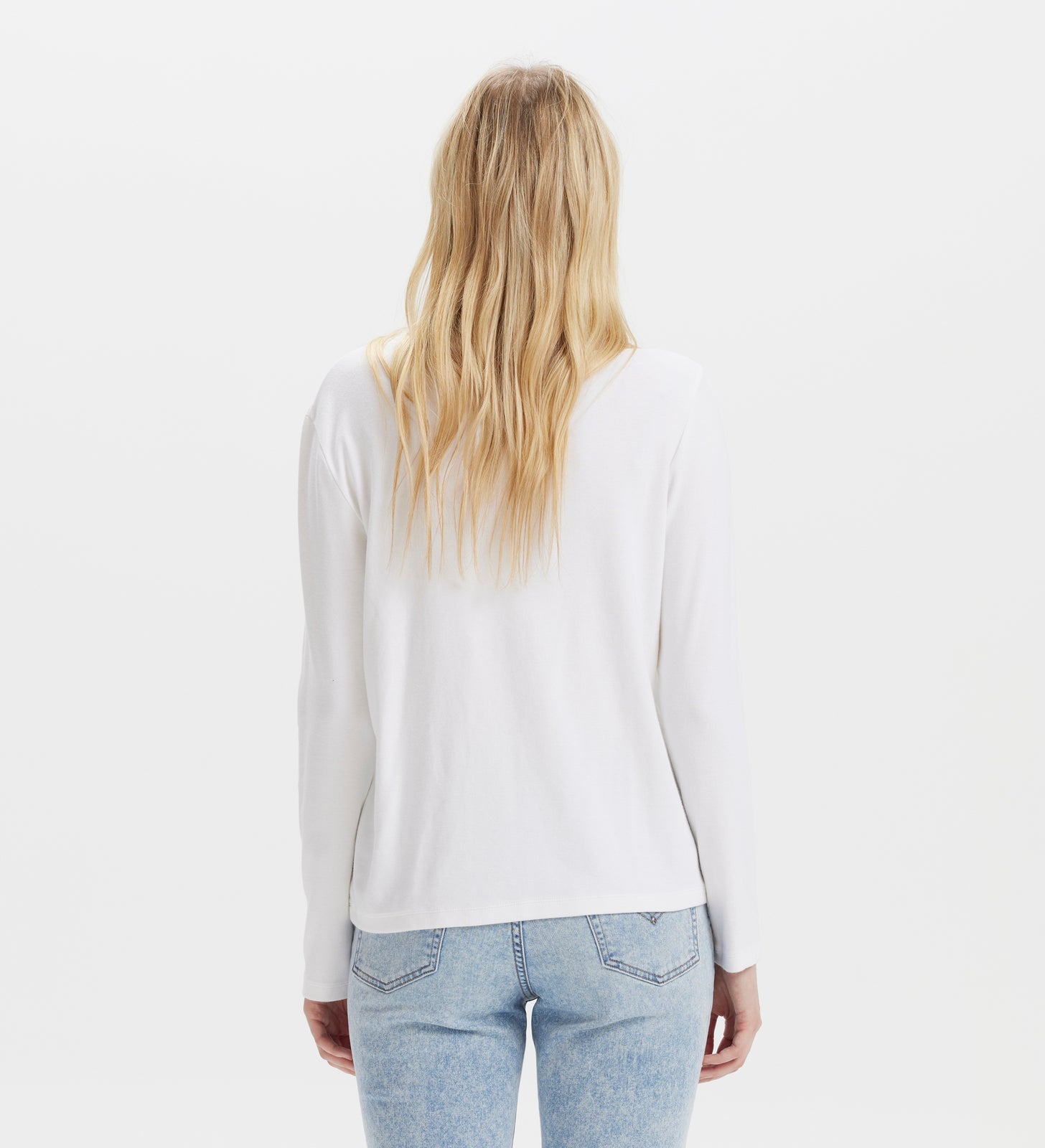 levi's® women's rock & roll long sleeve t-shirt 002YM0001XS- White – Levi's Hong Kong