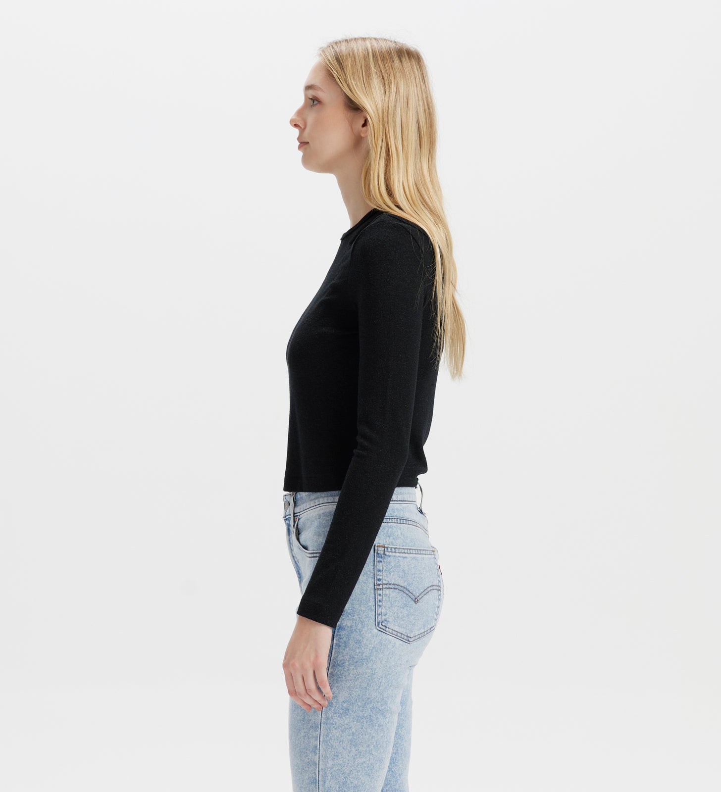 levi's® women's rock & roll long sleeve t-shirt 002YO0001XS- Black – Levi's Hong Kong