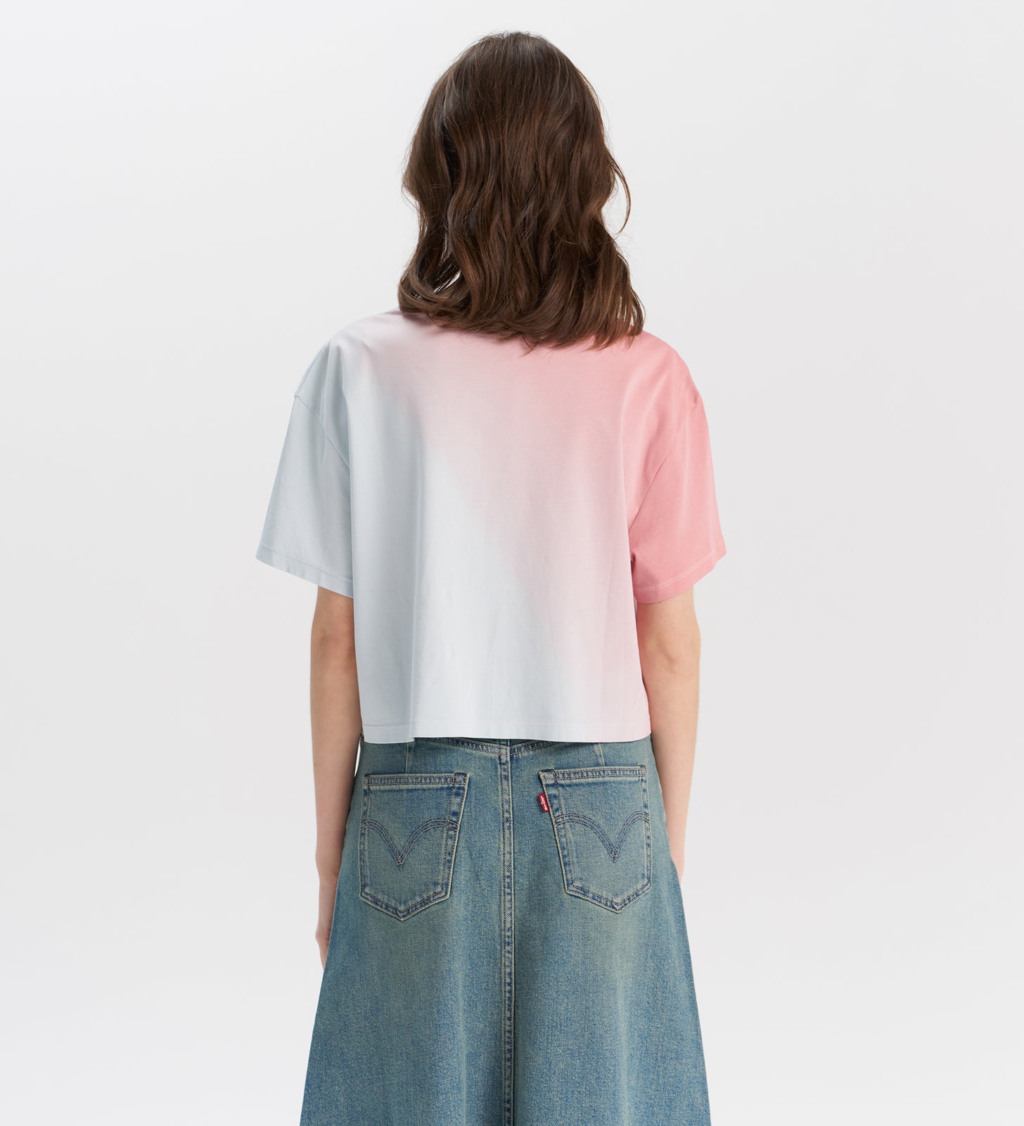 levi’s®  圓領漸層刺繡logo 短袖tee| 女裝 002YS0001XXS- Multi – Levi's 香港