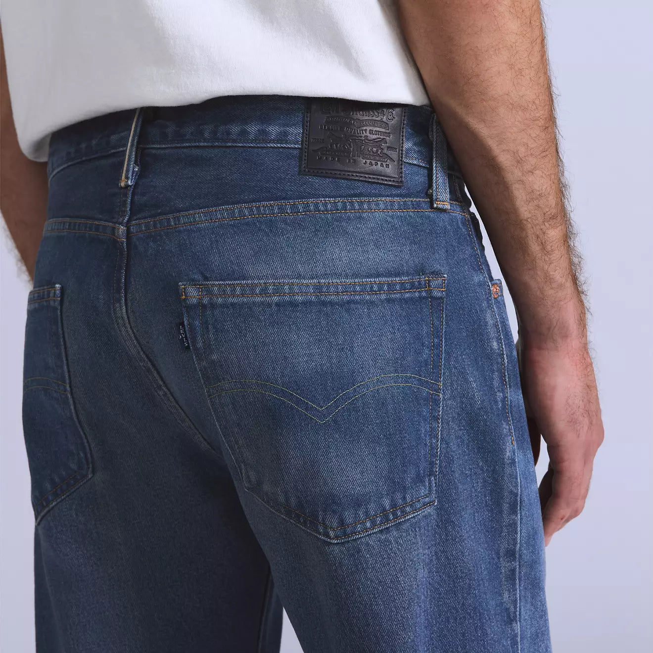 levi’s® blue tab™ anchor relaxed 牛仔褲 |男裝  0033V00012832 Medium Indigo – Levi's 香港