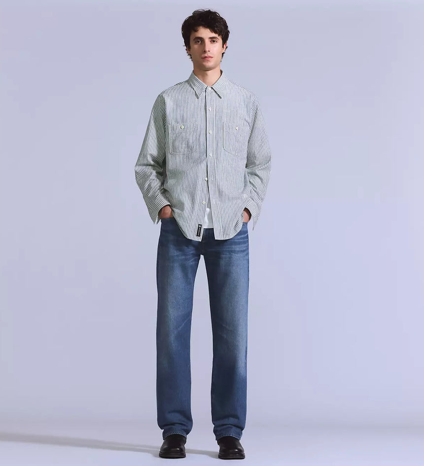 levi's® blue tab™ men's anchor relaxed jeans 0033V00012832 Medium Indigo – Levi's Hong Kong