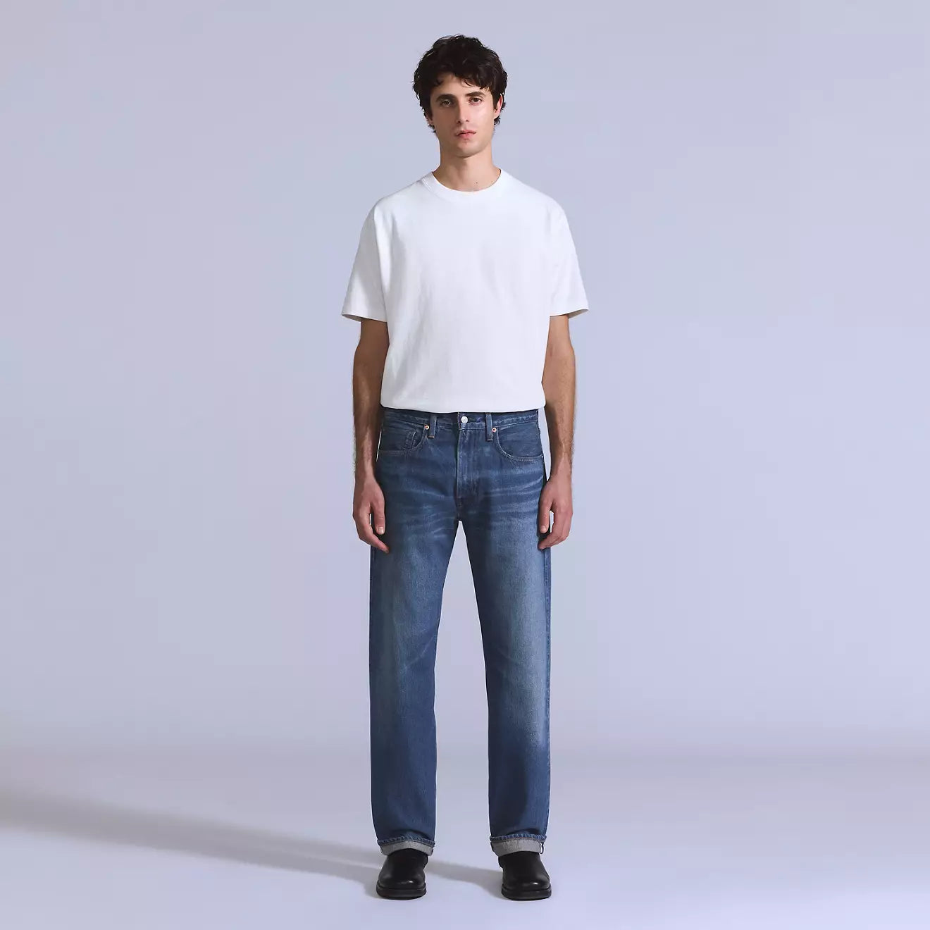 levi’s® blue tab™ anchor relaxed 牛仔褲 |男裝  0033V00012832 Medium Indigo – Levi's 香港