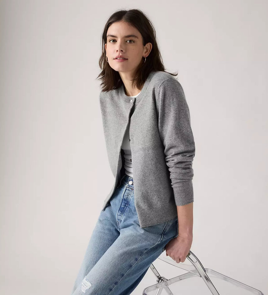 levi's® 柔軟船領開胸毛衣 | 女裝 0037P0001XS- Multicolor – Levi's 香港