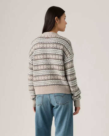 levi's® women's ines fairisle sweater 0037V0000XS- Multicolor  – Levi's Hong Kong
