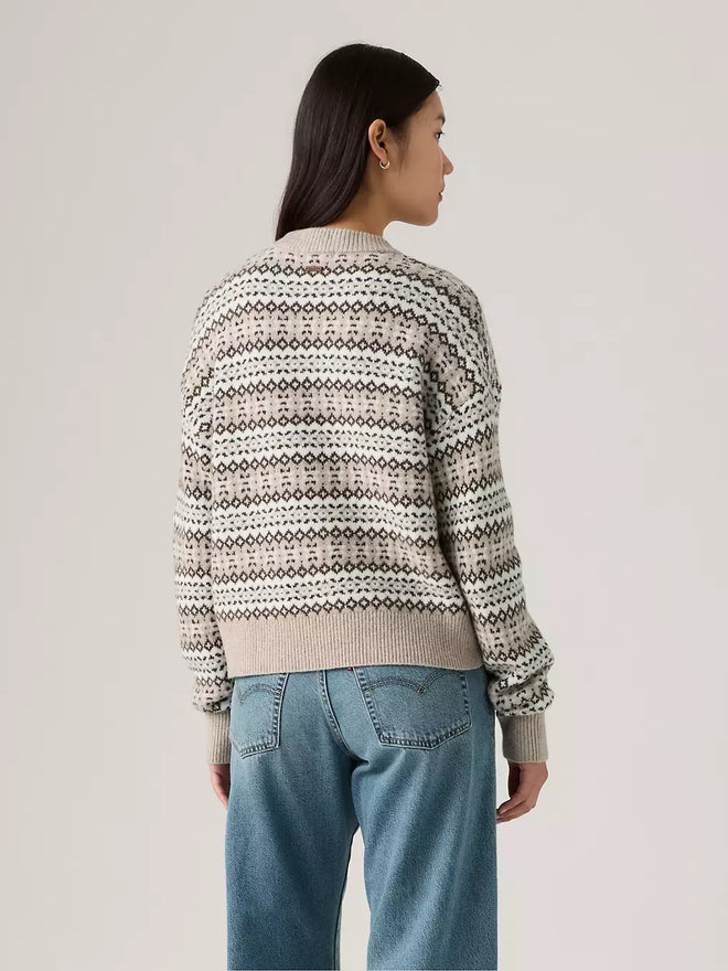 levi's® ines fairisle 針織毛衣|女裝 0037V0000XS- Multicolor  – Levi's 香港