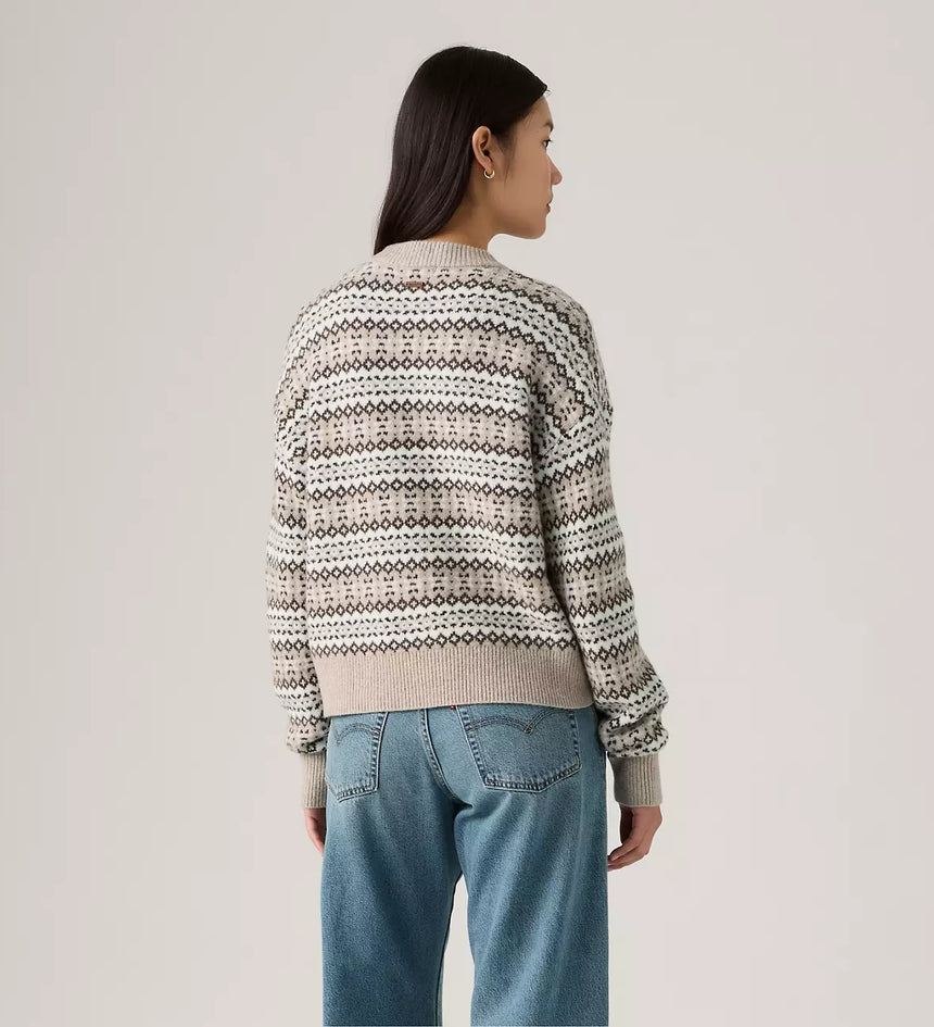 levi's® women's ines fairisle sweater 0037V0000XS- Multicolor – Levi's Hong Kong