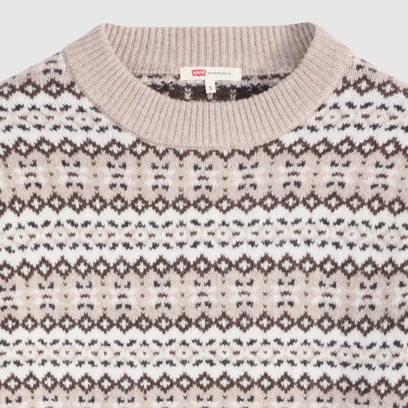 levi's® ines fairisle 針織毛衣|女裝 0037V0000XS- Multicolor – Levi's 香港
