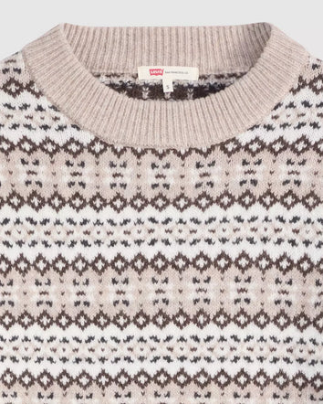 levi's® women's ines fairisle sweater 0037V0000XS- Multicolor  – Levi's Hong Kong