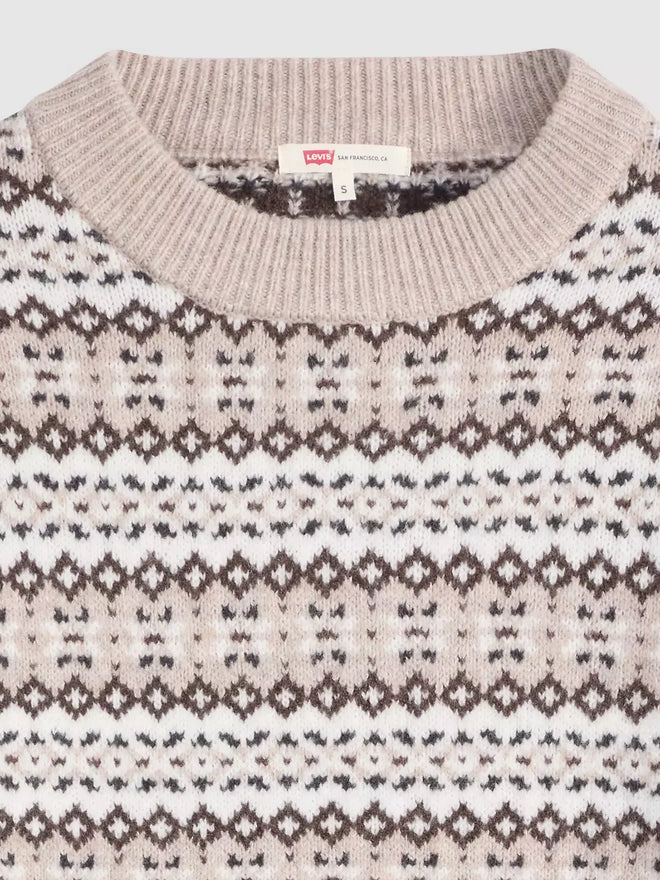 levi's® ines fairisle 針織毛衣|女裝 0037V0000XS- Multicolor  – Levi's 香港