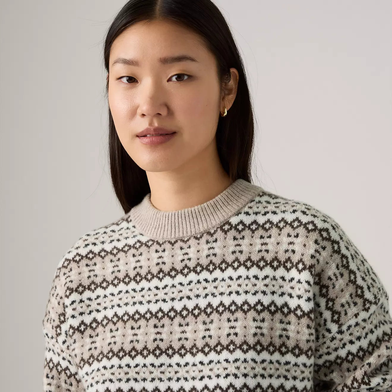 levi's® ines fairisle 針織毛衣|女裝 0037V0000XS- Multicolor – Levi's 香港