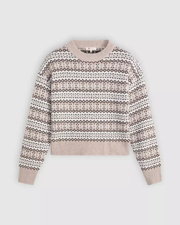 levi's® women's ines fairisle sweater 0037V0000XS- Multicolor  – Levi's Hong Kong
