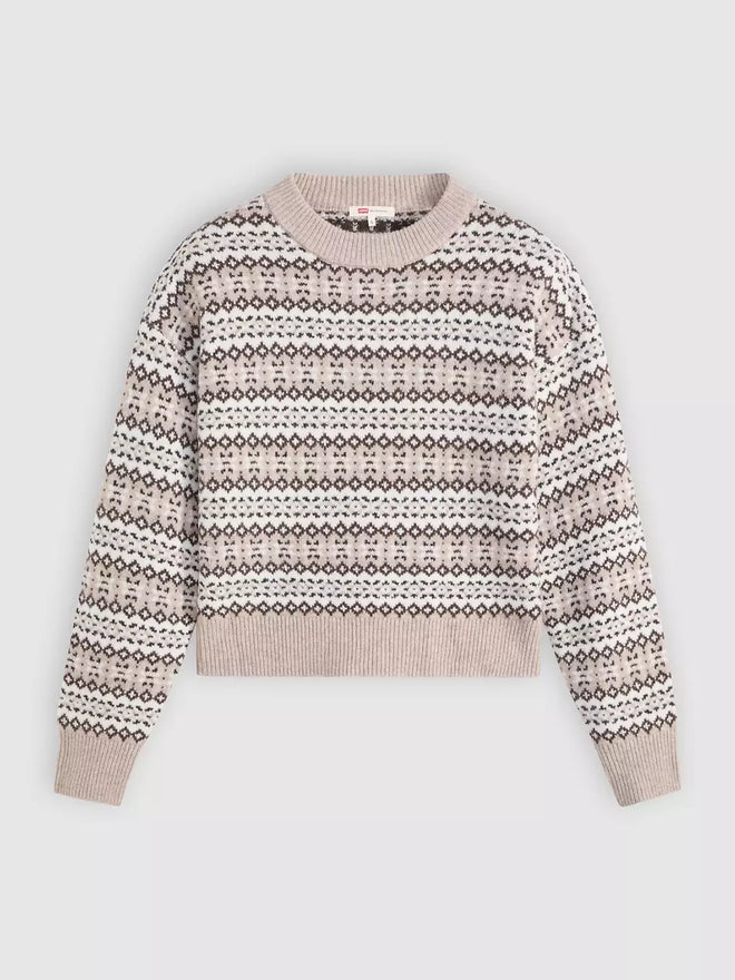 levi's® ines fairisle 針織毛衣|女裝 0037V0000XS- Multicolor  – Levi's 香港