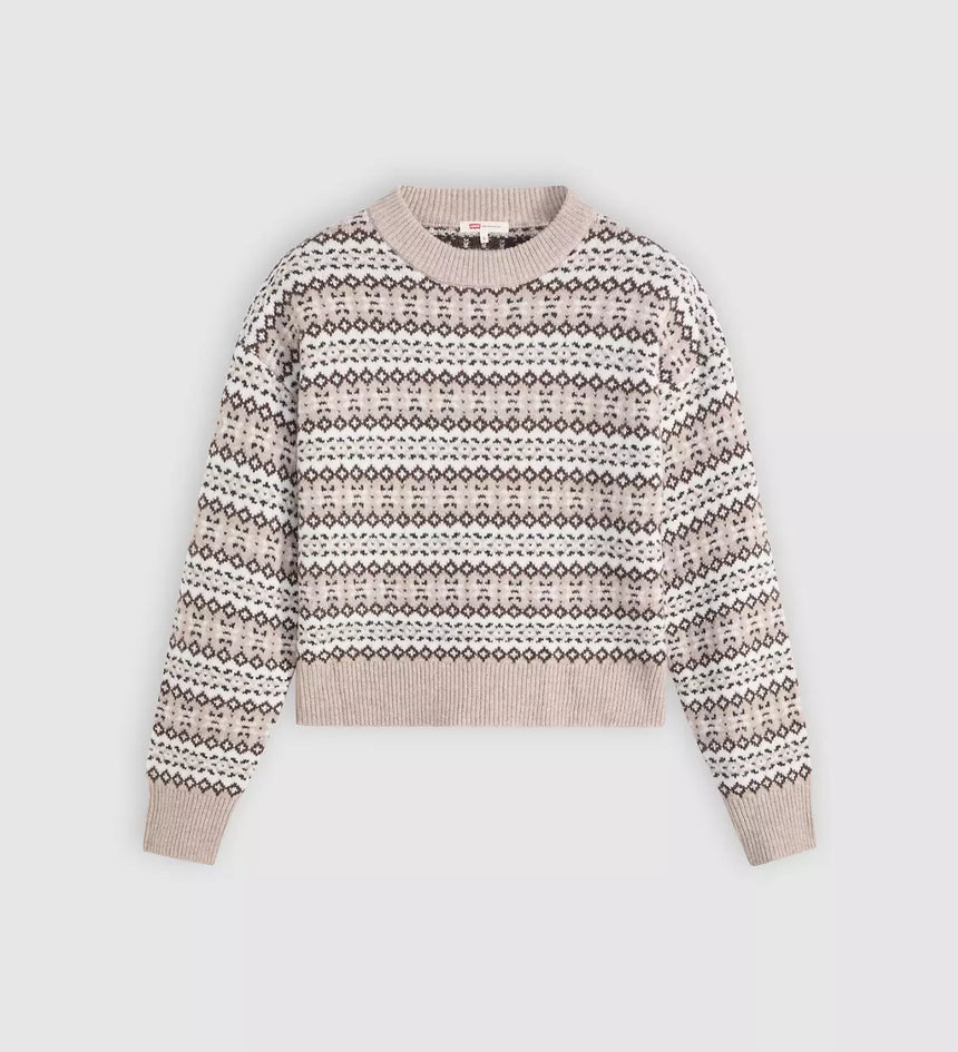levi's® women's ines fairisle sweater 0037V0000XS- Multicolor – Levi's Hong Kong