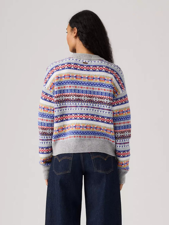 levi's® ines fairisle 針織毛衣|女裝 0037V0003XS- Multicolor  – Levi's 香港