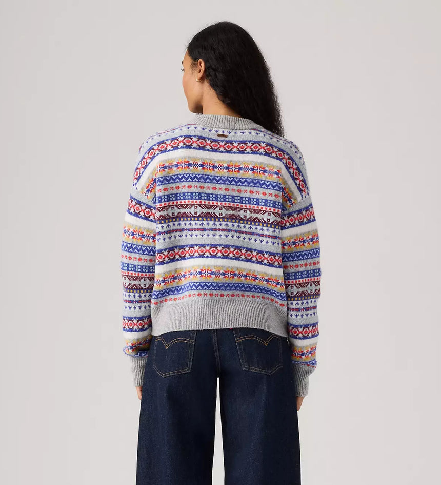 levi's® women's ines fairisle sweater 0037V0003XS- Multicolor – Levi's Hong Kong