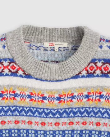 levi's® women's ines fairisle sweater 0037V0003XS- Multicolor  – Levi's Hong Kong