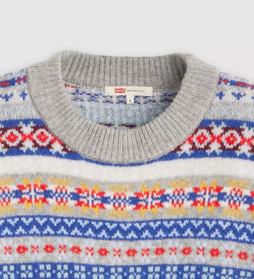 levi's® women's ines fairisle sweater 0037V0003XS- Multicolor – Levi's Hong Kong