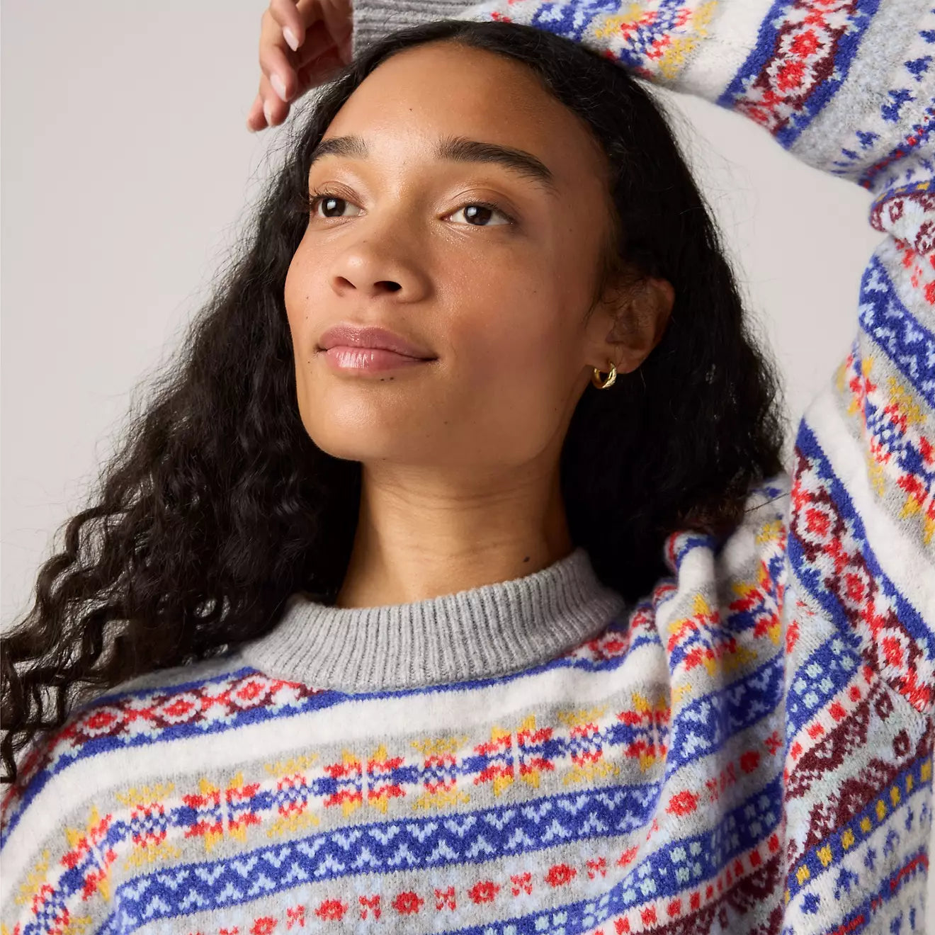 levi's® ines fairisle 針織毛衣|女裝 0037V0003XS- Multicolor – Levi's 香港
