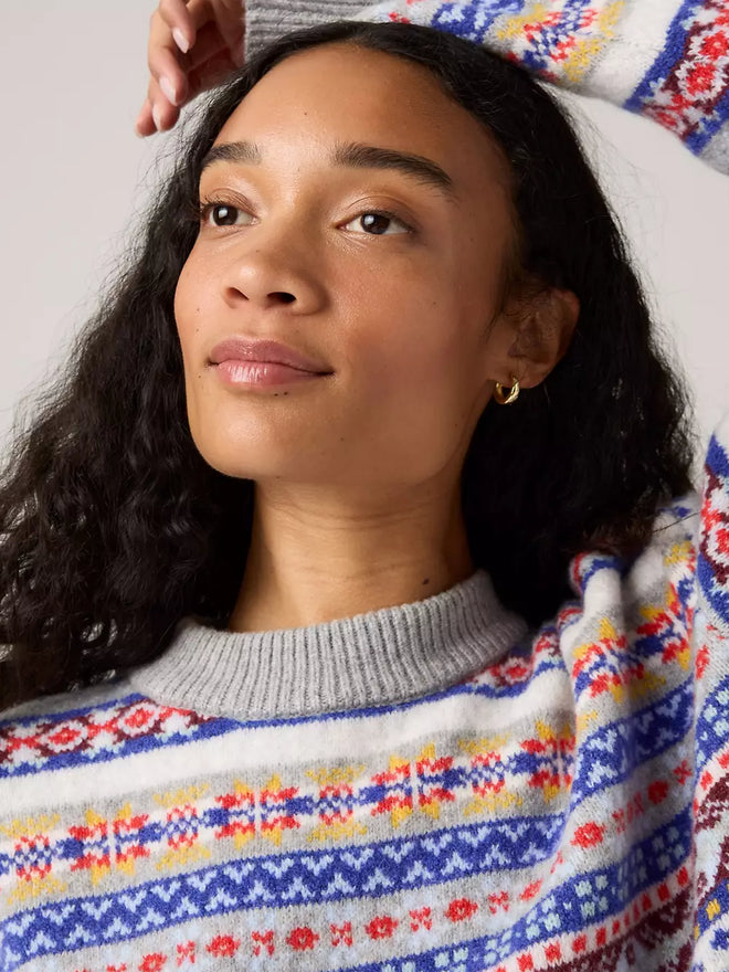 levi's® ines fairisle 針織毛衣|女裝 0037V0003XS- Multicolor  – Levi's 香港