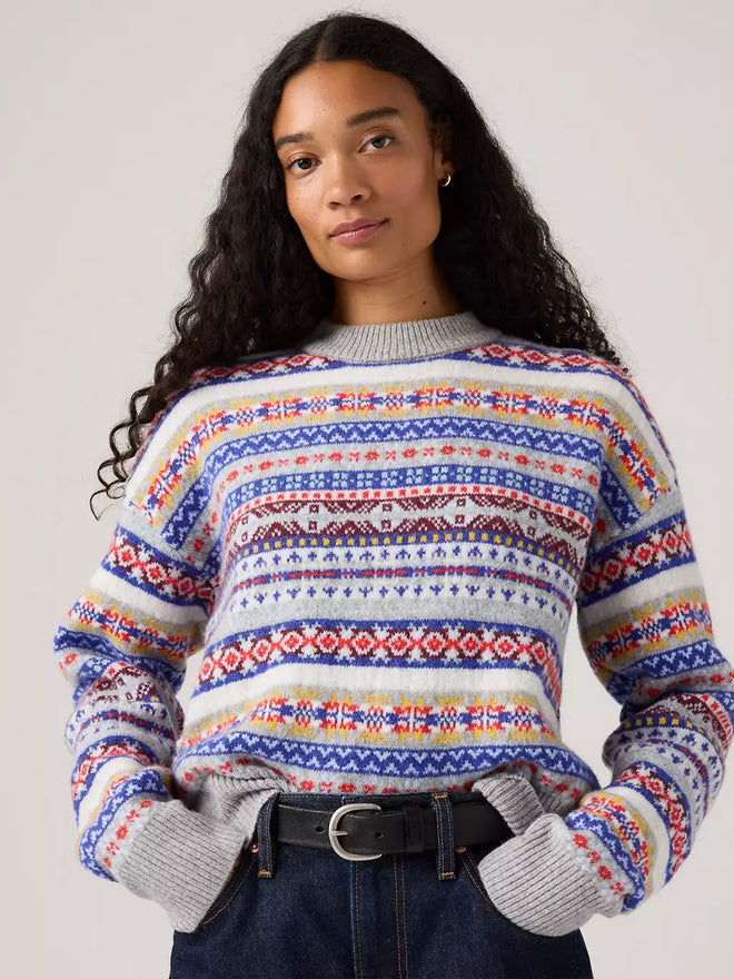 levi's® ines fairisle 針織毛衣|女裝 0037V0003XS- Multicolor  – Levi's 香港