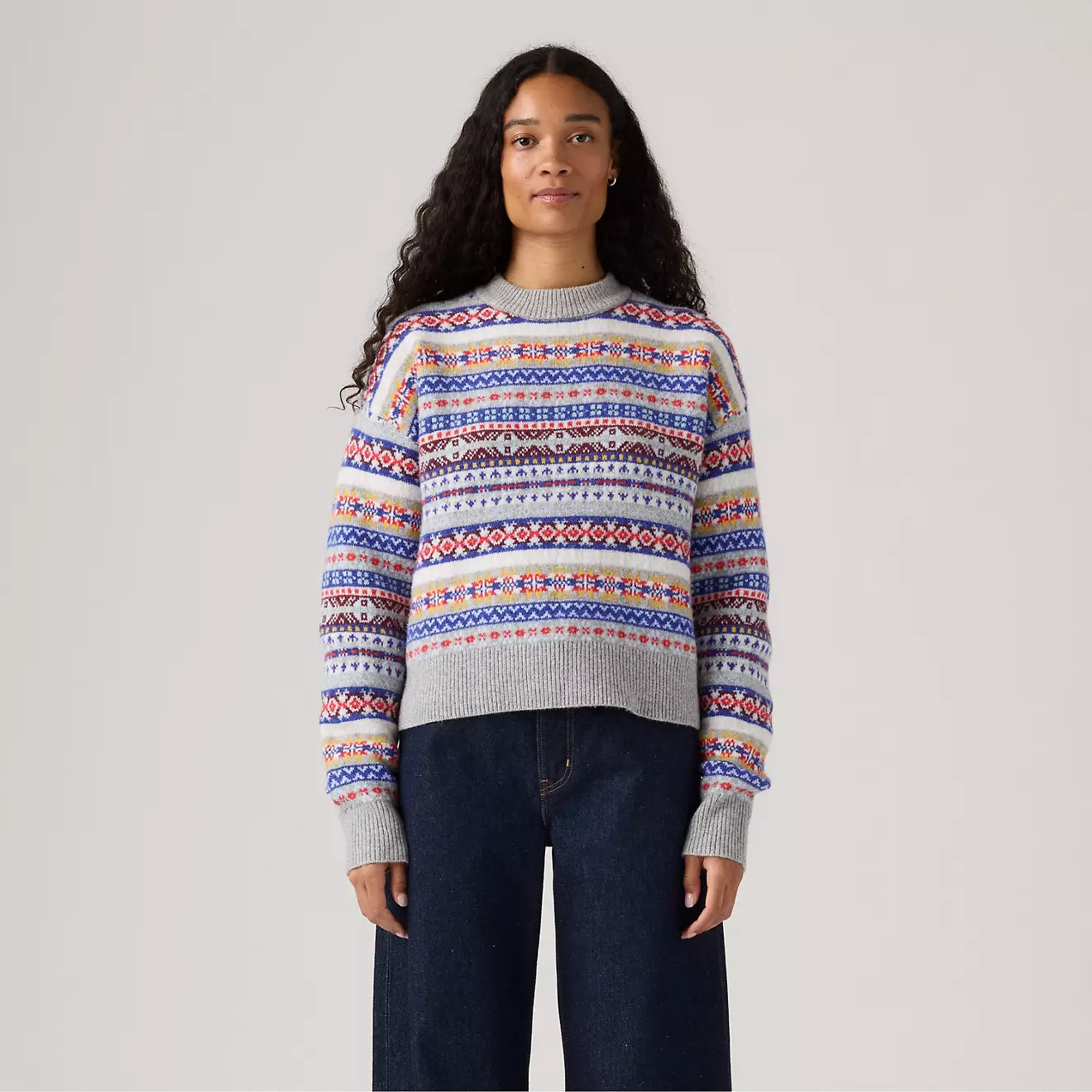 levi's® ines fairisle 針織毛衣|女裝 0037V0003XS- Multicolor – Levi's 香港