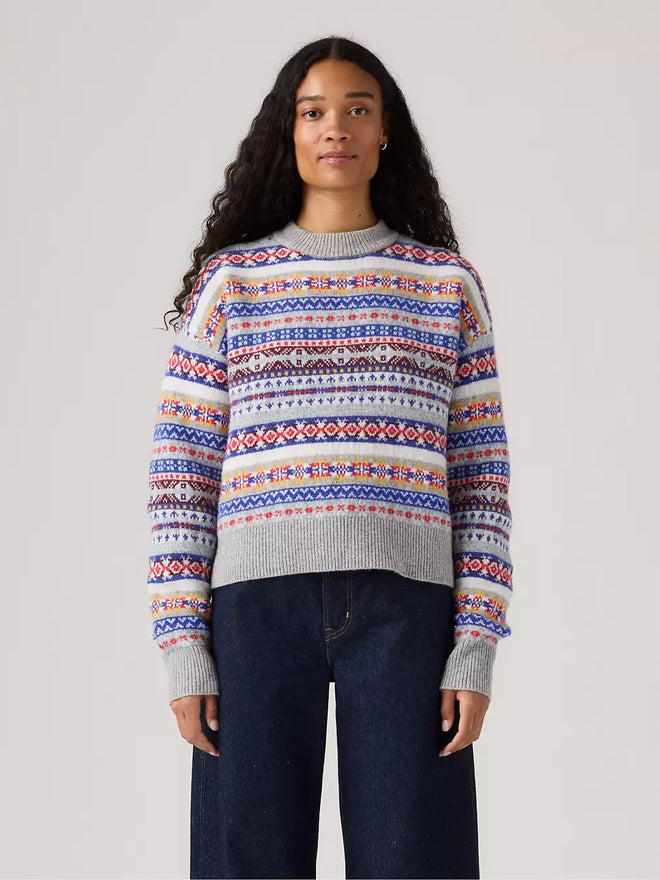levi's® ines fairisle 針織毛衣|女裝 0037V0003XS- Multicolor  – Levi's 香港