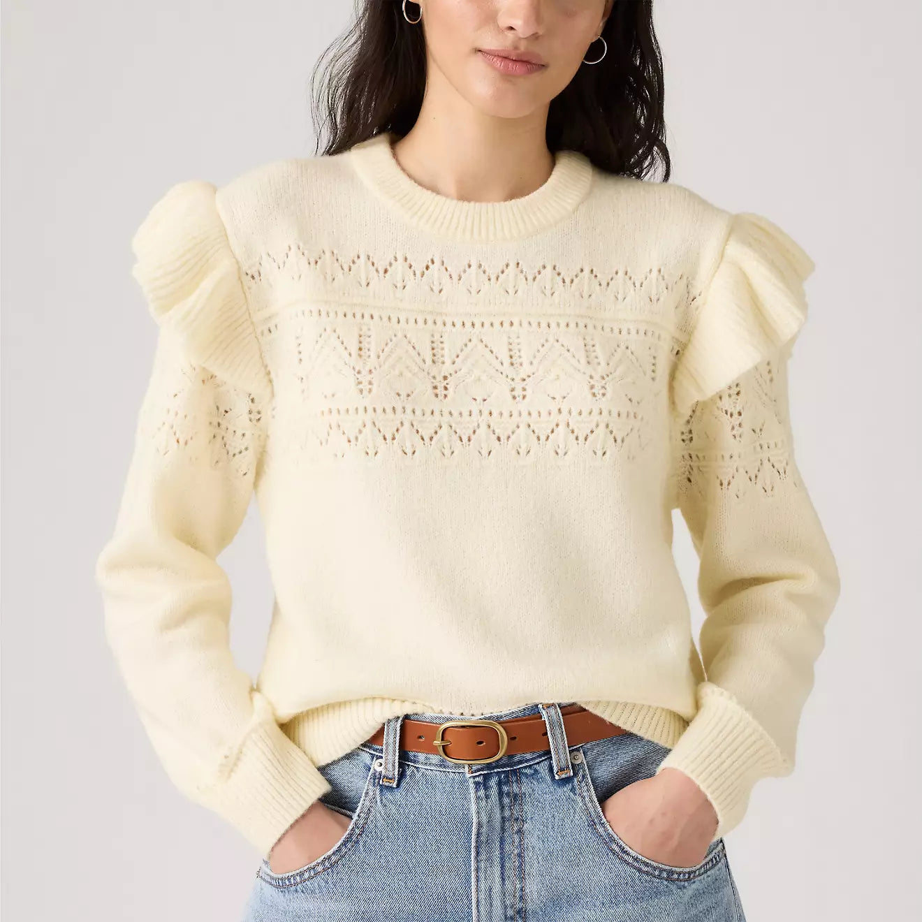 levi's® shane 飄逸袖針織毛衣|女裝 0037X0000XS- Multicolor – Levi's 香港