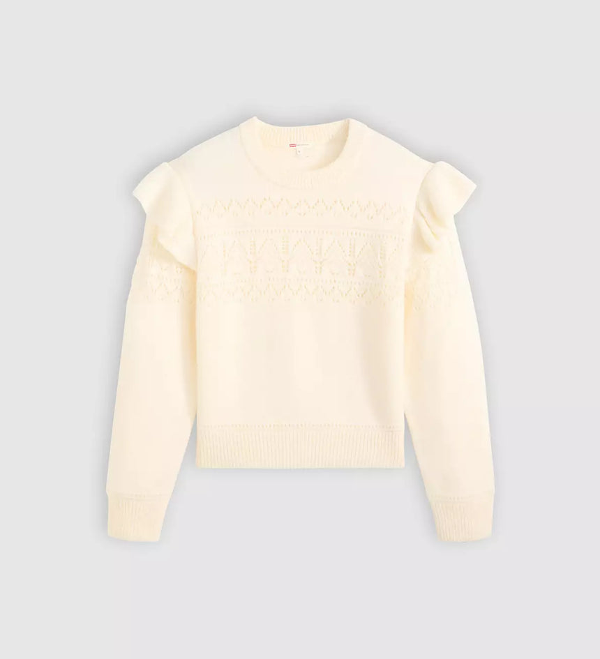 levi's® women's shane flutter sleeve sweater 0037X0000XS- Multicolor – Levi's Hong Kong