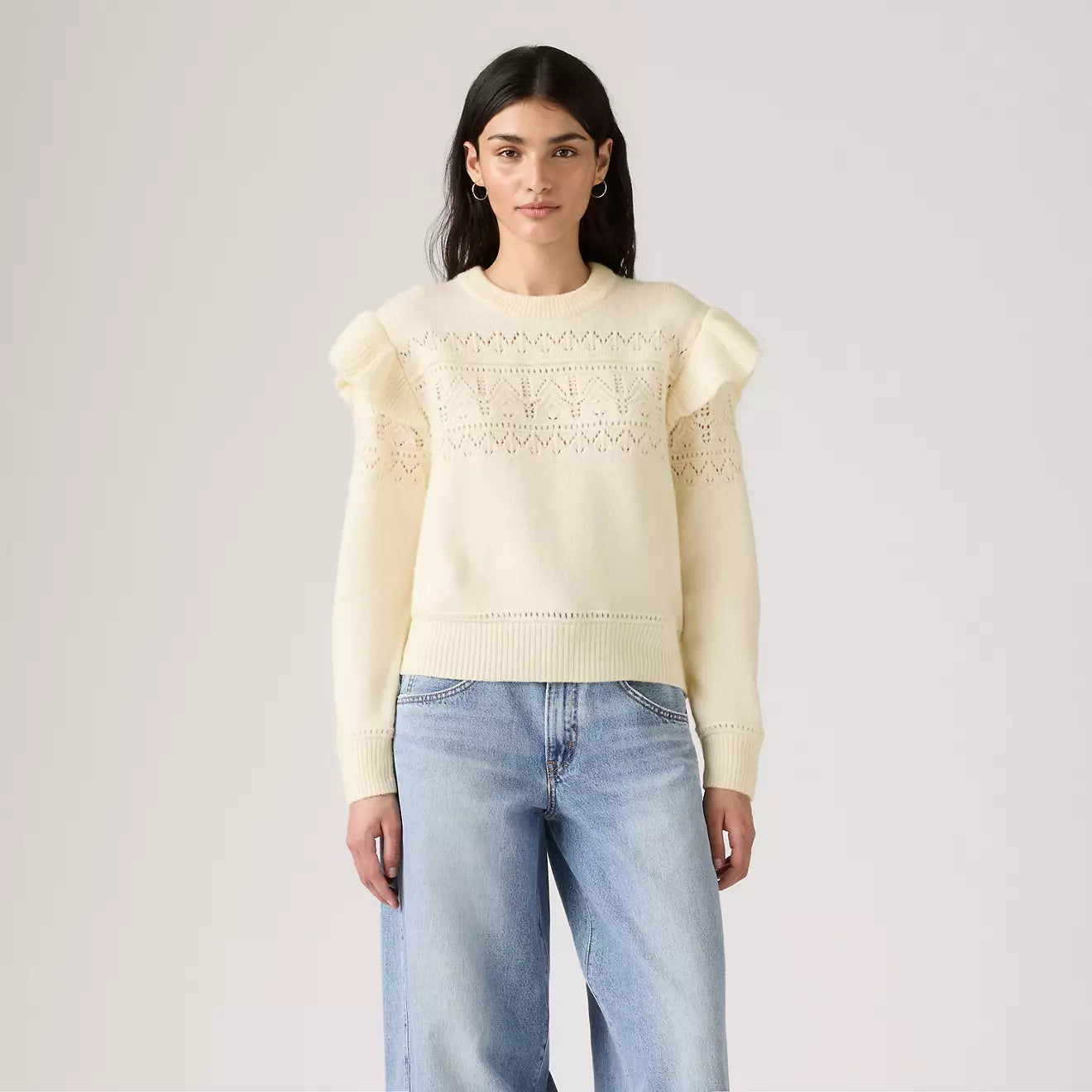 Levi's® Women's Shane Flutter Sleeve Sweater
