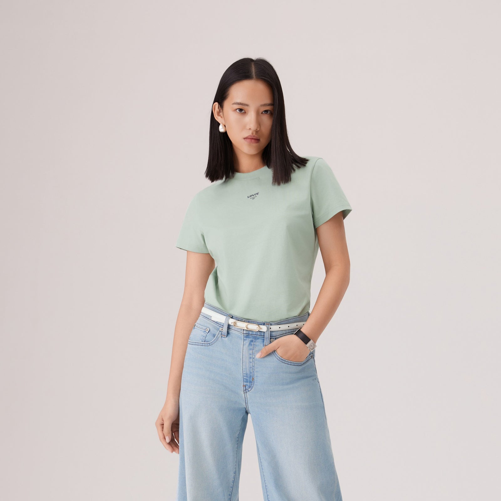 levi's® uv short sleeve tee 006QP0002S- Green – Levi's Hong Kong