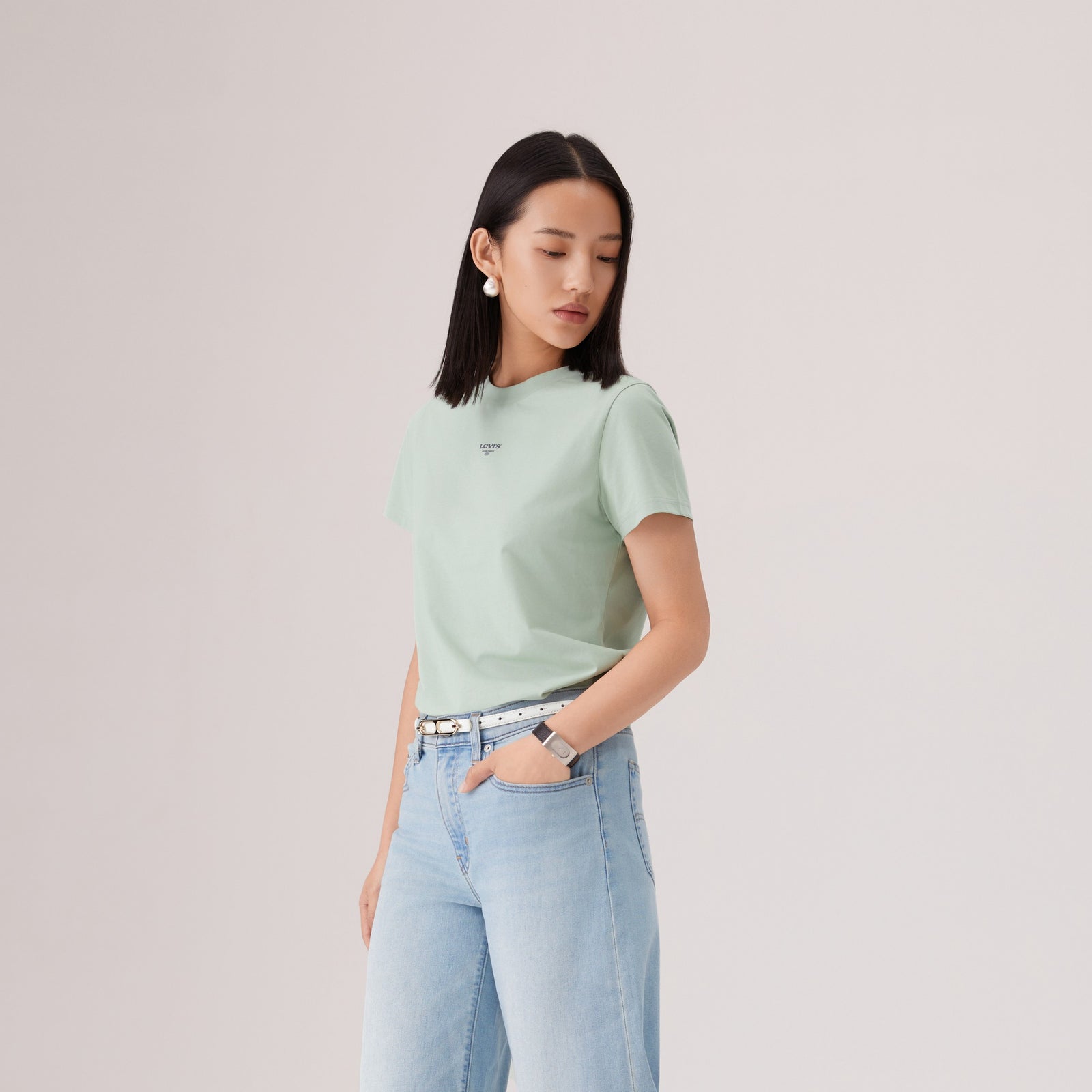 levi's® uv short sleeve tee 006QP0002S- Green – Levi's Hong Kong