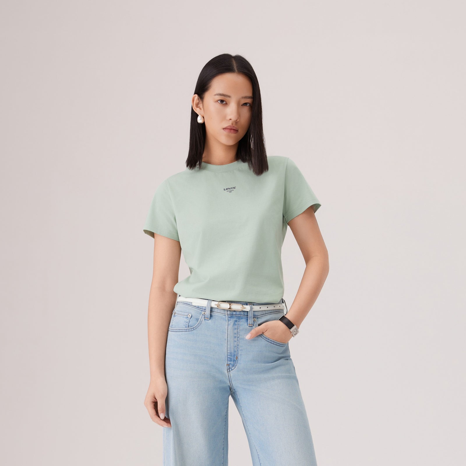 levi's® uv short sleeve tee 006QP0002S- Green – Levi's Hong Kong