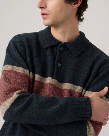 levi's® men's redwood rugby sweater 003B90001XS- Multicolor  – Levi's Hong Kong