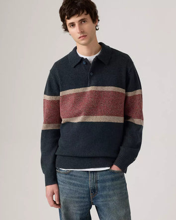 levi's® men's redwood rugby sweater 003B90001XS- Multicolor  – Levi's Hong Kong