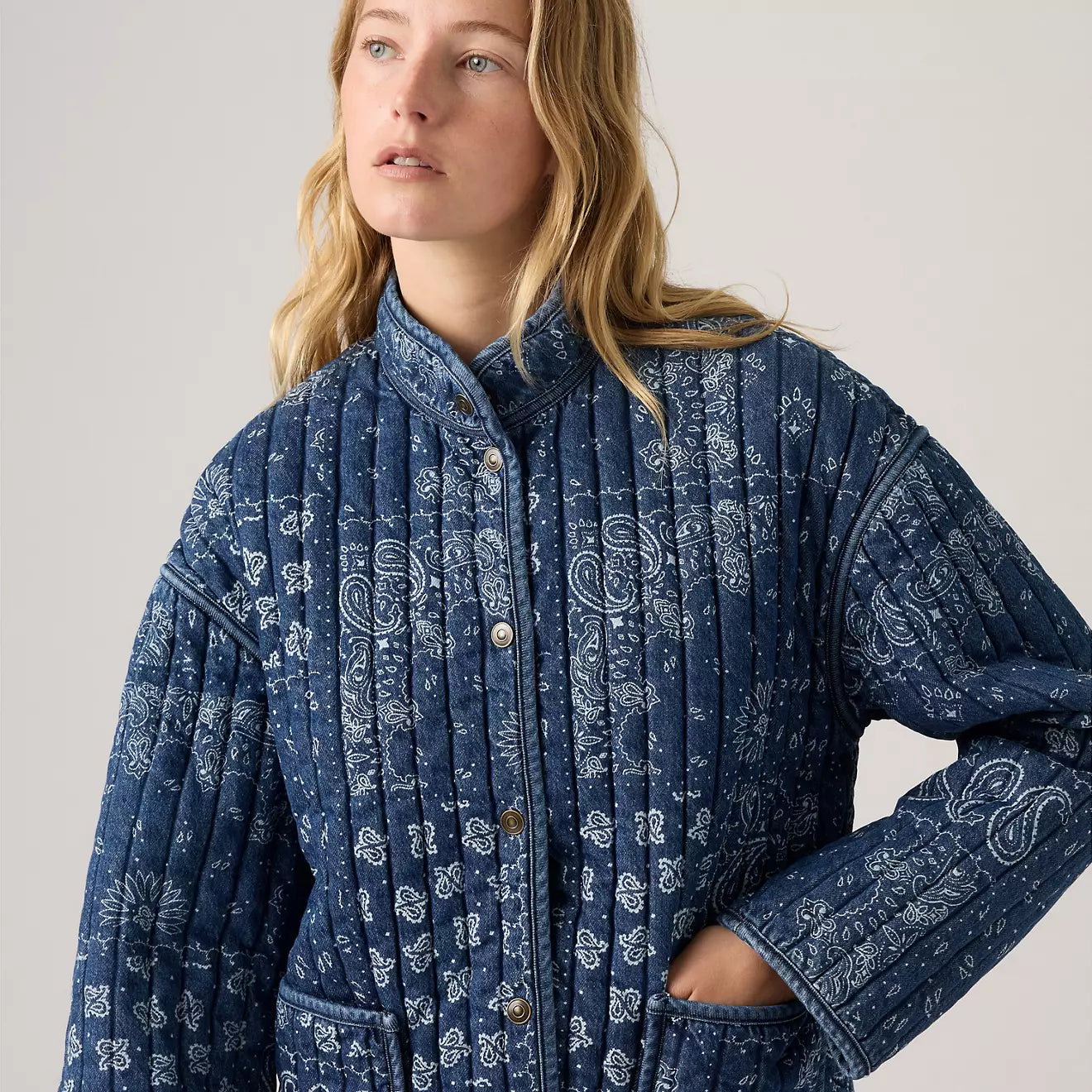 levi's® lottie 外套|女裝 003G20002XS- Blue – Levi's 香港
