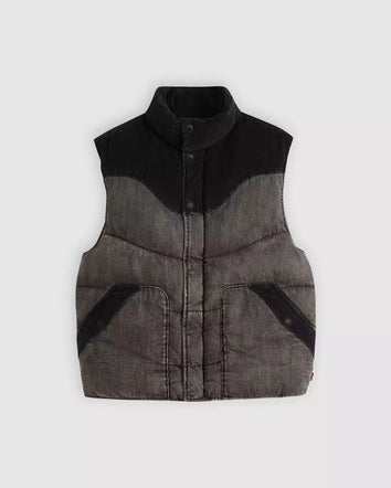 levi's® wild west vest 003GQ0001XS- Black  – Levi's Hong Kong