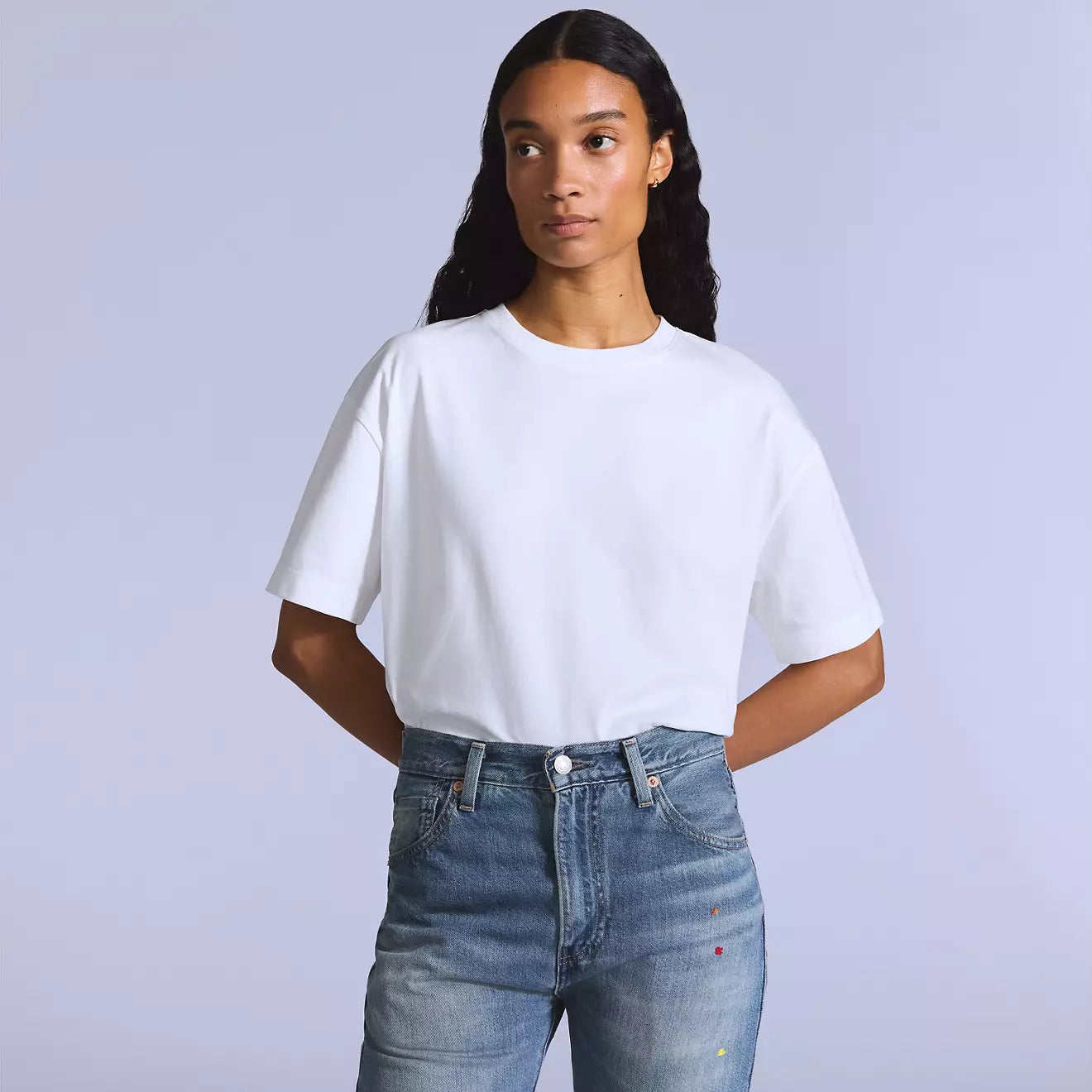 levi's® blue tab™ women's daily tee 003JL0000XS- Neutral – Levi's Hong Kong